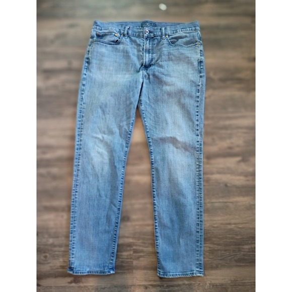 Lucky Brand Other - Lucky Brand 410 Athletic Slim Mens Jeans Light Wash 36x32 Blue Denim